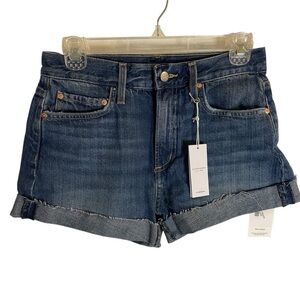OuterKnown Denim Fillmore Boyfriend Shorts NEW Size 24 boho chic